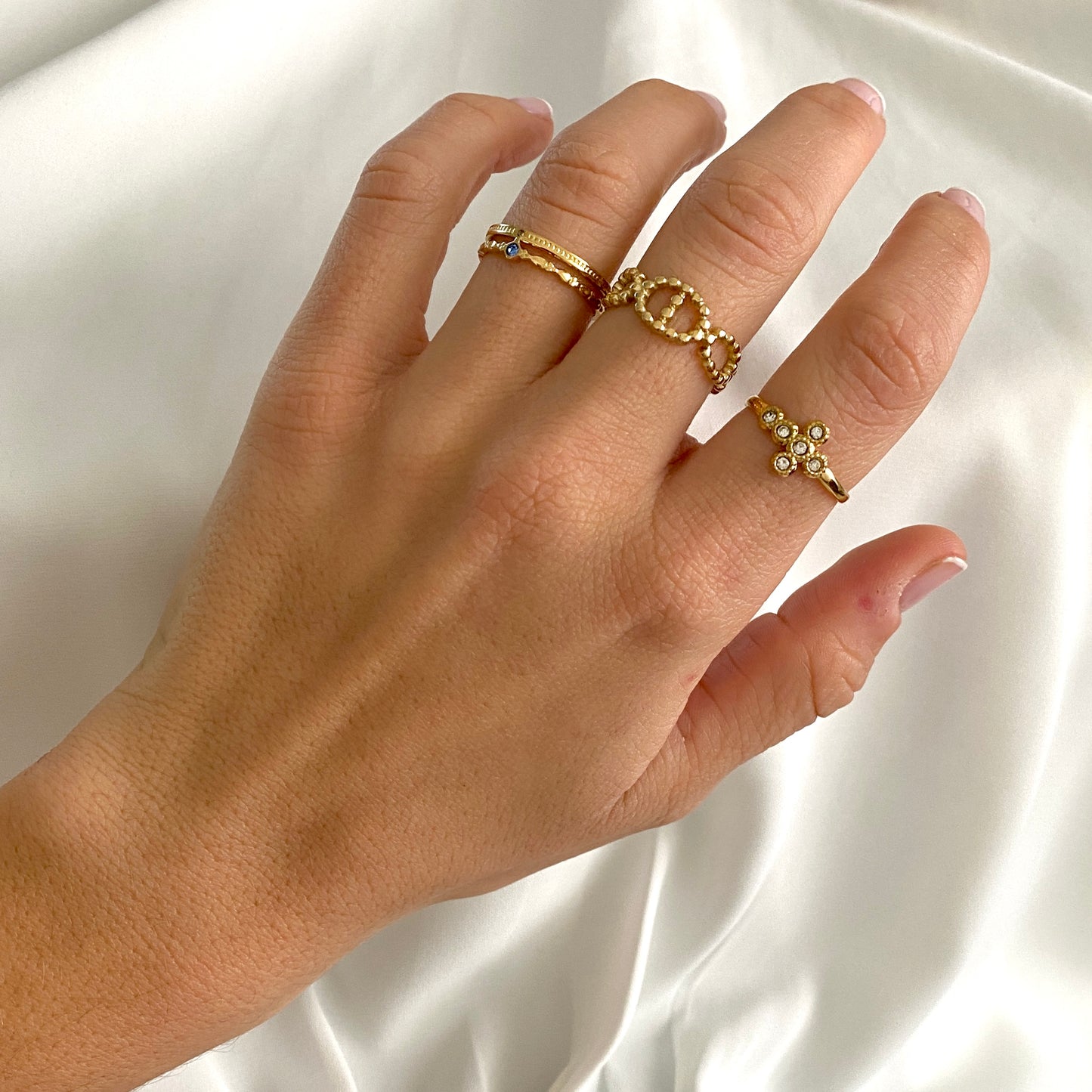 Anillo Golden Cross †