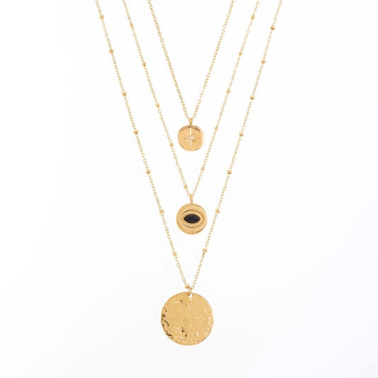 Collar Triple Circles