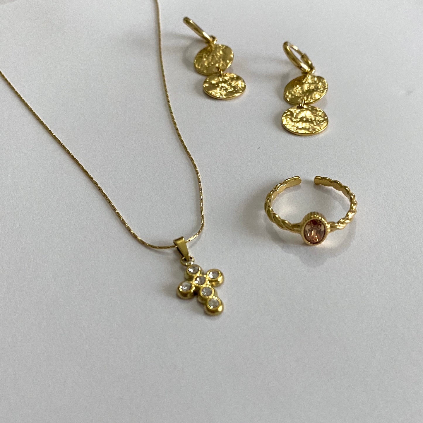 Collar Diamond Cross ⚜️