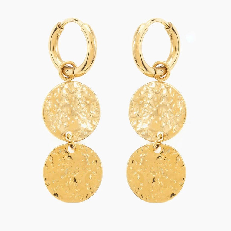 Pendientes Double Gold 🌕